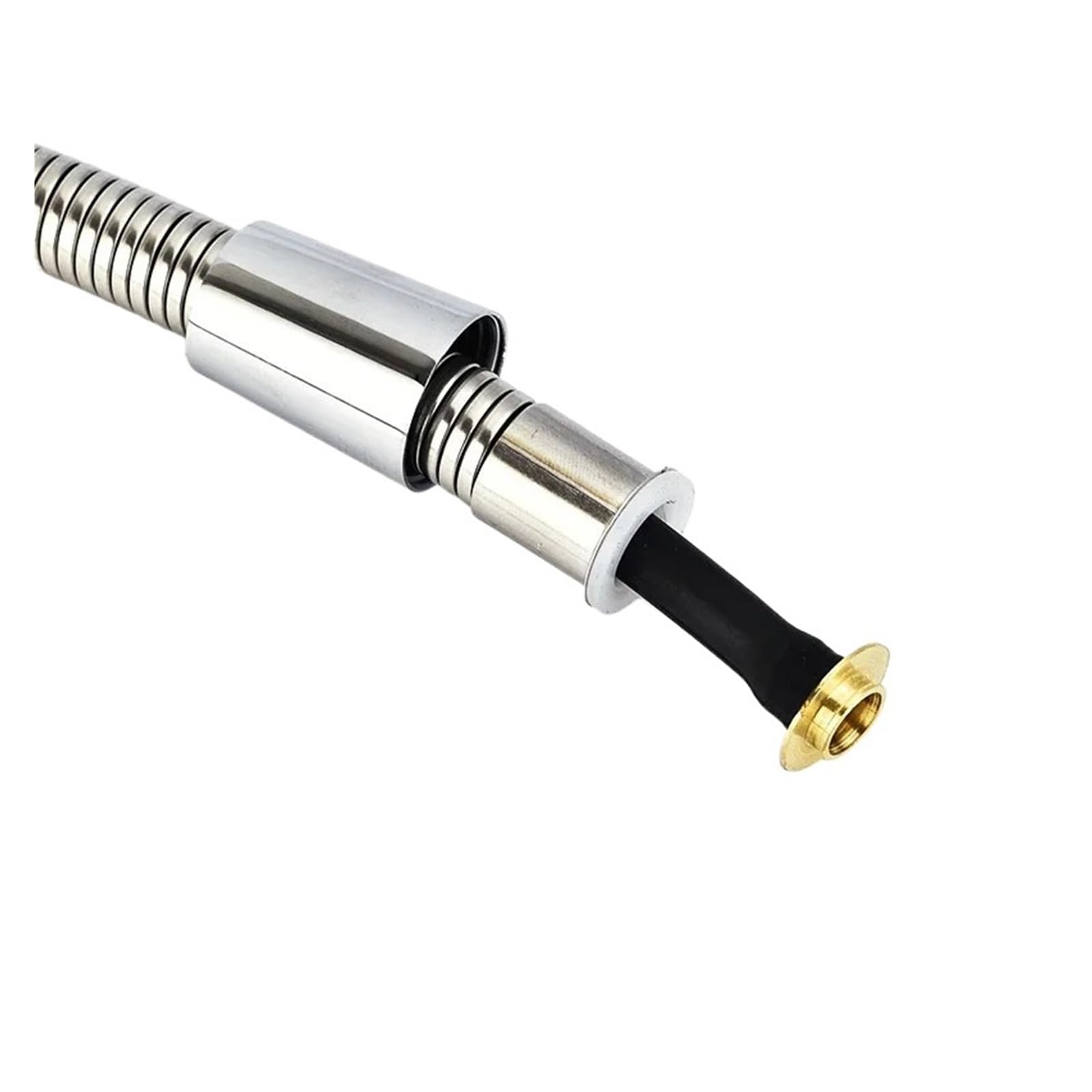 Edelstahl-Duschschlauch, Langer Badezimmer-Duschwasserschlauch(1pcs,1.5M)