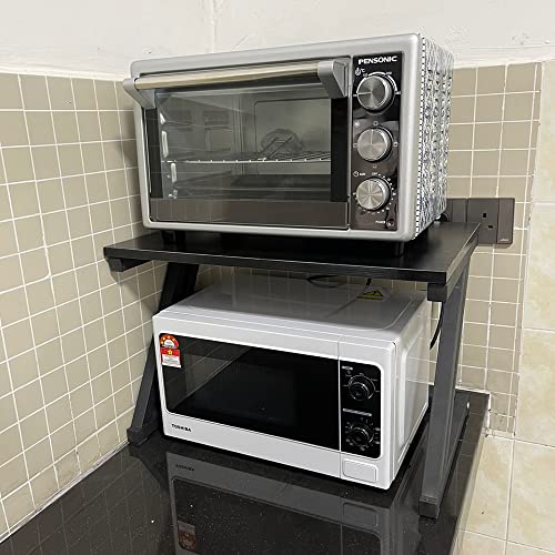 HUOLE Mikrowellenregal Regal Ständer Mikrowellenhalterung Organizer Ggestell...