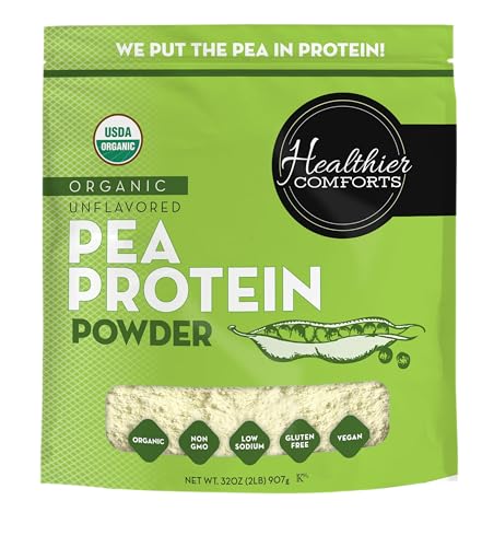 Healthier Comforts Organic Pea Protein