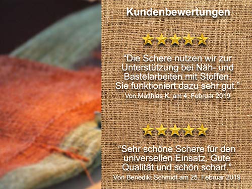 InstrumenteNrw Papierschere - Bastelschere aus rostfreiem Edelstahl (13 cm) - Image 6