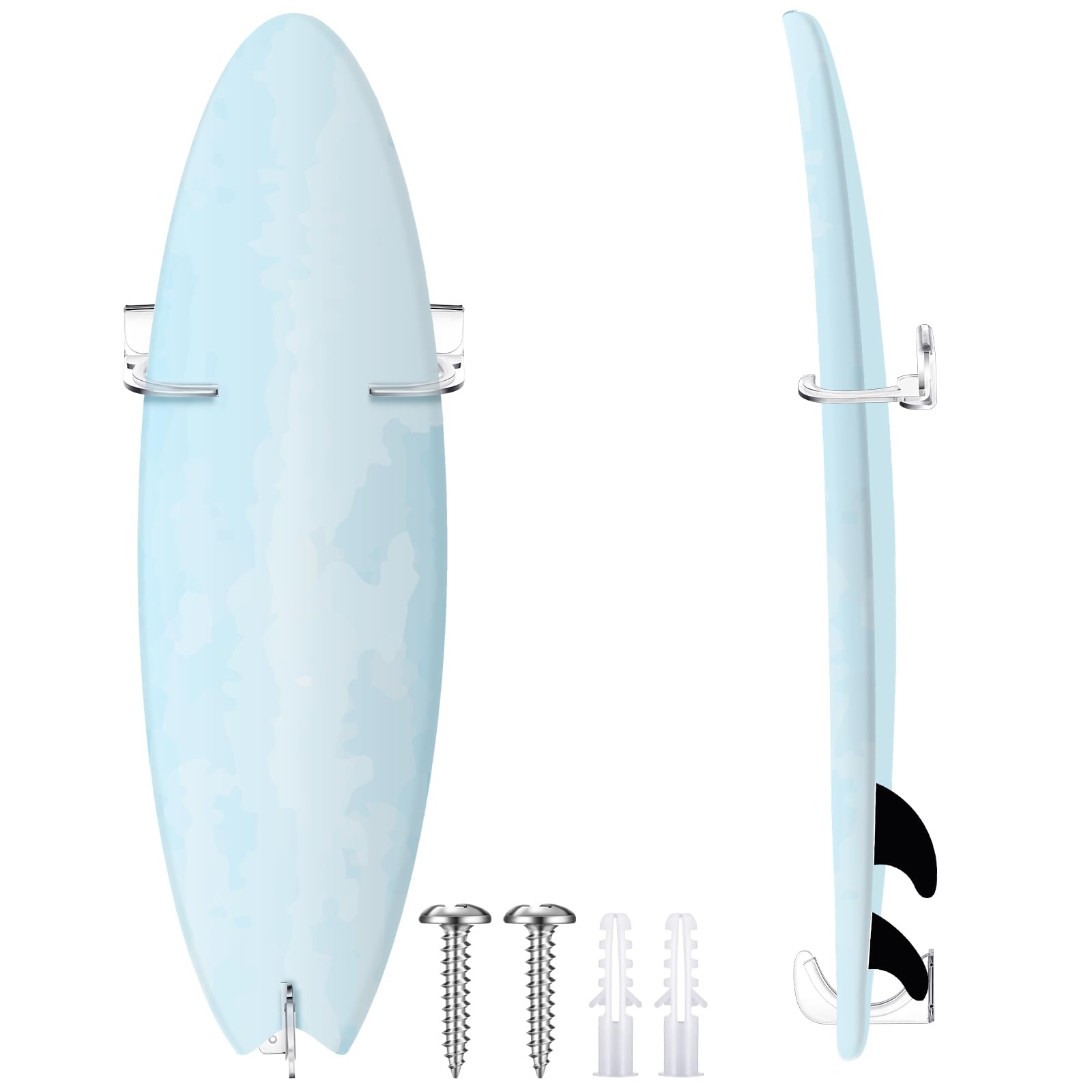Amazon.co.jp: Yousoontic サーフボードウォールマウント クリア