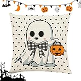 Processus de fine: avec des fermetures à glissière et des fils robustes qui ne se casseront pas ou ne s'ouvriront pas, ces couvertures d'oreiller d'Halloween, avec leur processus de fin, peuvent être utilisées pendant longtemps