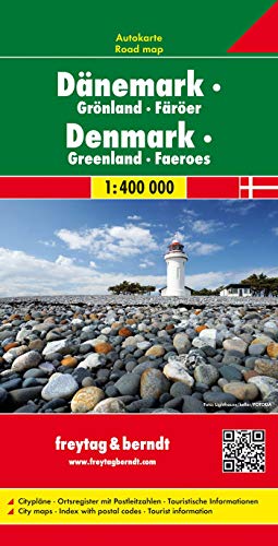 Denmark Road Map 1:400K FB (AUTO + FREIZEIT) (English, Spanish, French, Italian and German Edition) Map – March 31, 2017