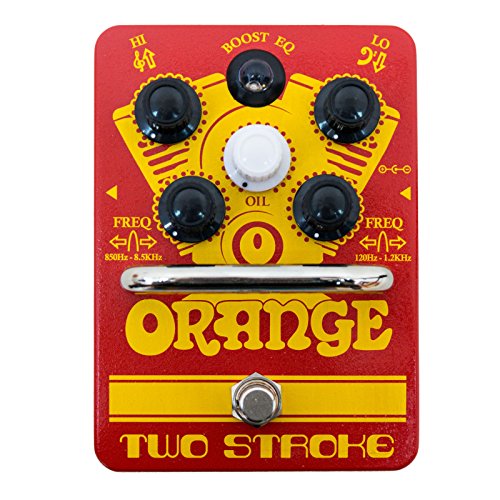 Orange Two Stroke Active Dual-Parametric EQ/Boost Guitar Effects Pedal