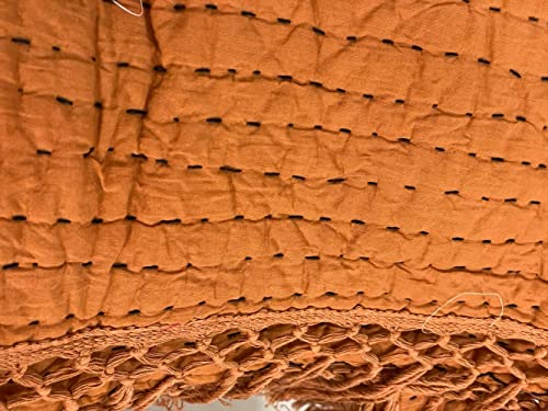 Couette avec glands en coton pour remplacer les couvre-lits synthétiques - 3