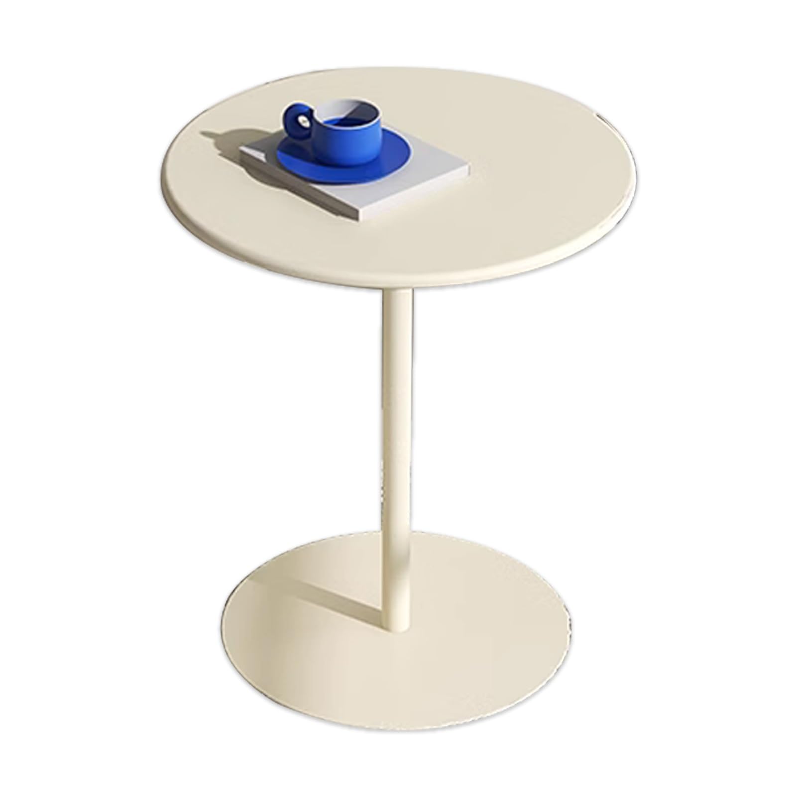 Mesa auxiliar pequeña para terraza, balcón y cafeterías estilo bistró