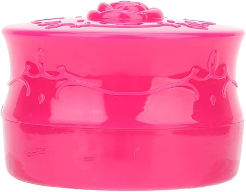 Contenedor de polvo de maquillaje con tapa de recipientes de tamiz, contenedor de polvo de maquillaje vacío y suelto con botella de viaje de esponja