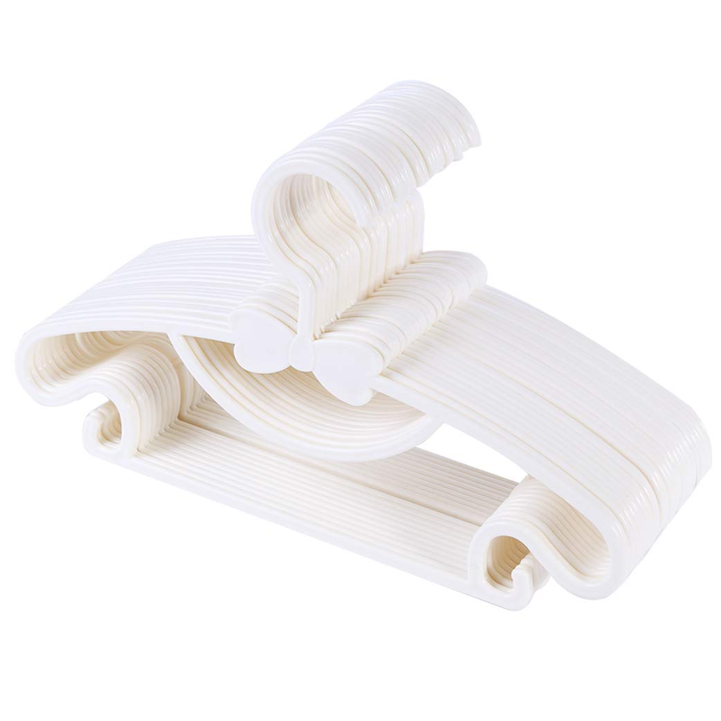 Grucce per bambini grucce resistenti per bambini e neonati Set di 30 pezzi vale la pena di possedere + 10 pezzi Organizzatore