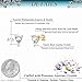Heart Austrian Crystal Stud Earrings for Women Fashion 925 Sterling Silver Hypoallergenic Jewelry (Clear White)