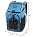 Arctic Zone Titan Guide Series Backpack Cooler - 30 Can Adventure Cooler Backpack with Microban Antimicrobial Protection - Blue