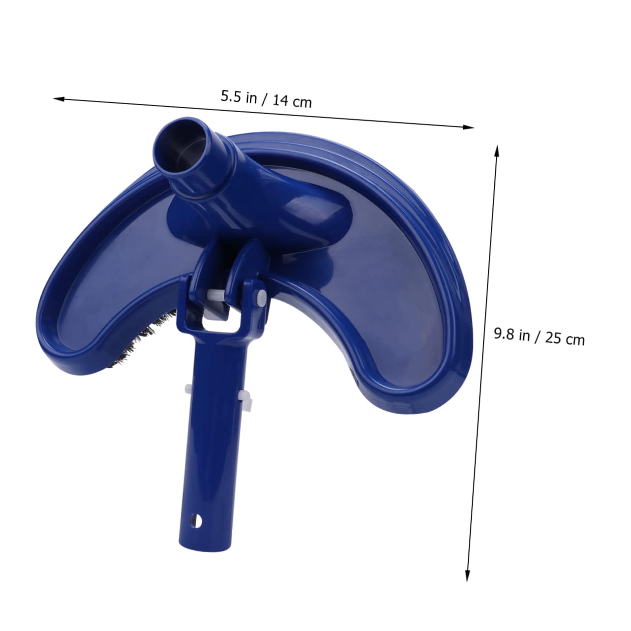 Abaodam Pool Cleaning Equipment 1pc Suction Head Spa Vacuum Head Pole Fadeless Washable Reusable Brush