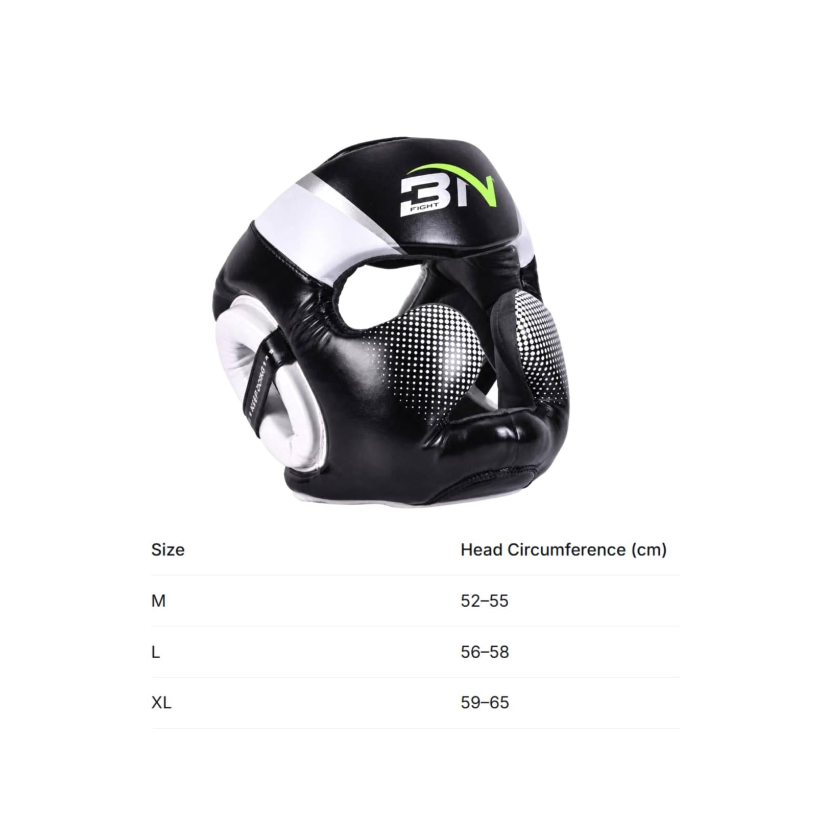 Casco per Arti Marziali Antiurto, Bianco, size to 1