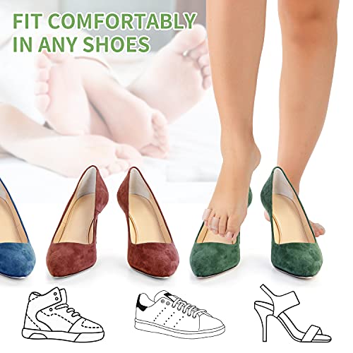 Gel Pinky Toe Caps For Women, Men, 12Pieces Breathable Toe Protectors Covers For Blisters, Corns, Hammer Toe, Missing Ingrown Toenails, Silicone Toe Guard Sleeves For Hiking, Running, Walking, Clear #TOP6