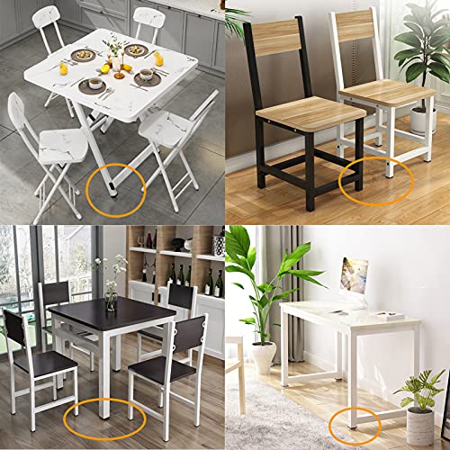 Set di 24 tappi quadrati in plastica con