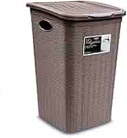 Porta Biancheria Stefanplast 50 Litri Blu - Cestino Per Bucato Con Coperchio - Foto 6