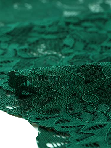 Bolero de encaje floral para vestidos de fiesta de boda Allegra K 5
