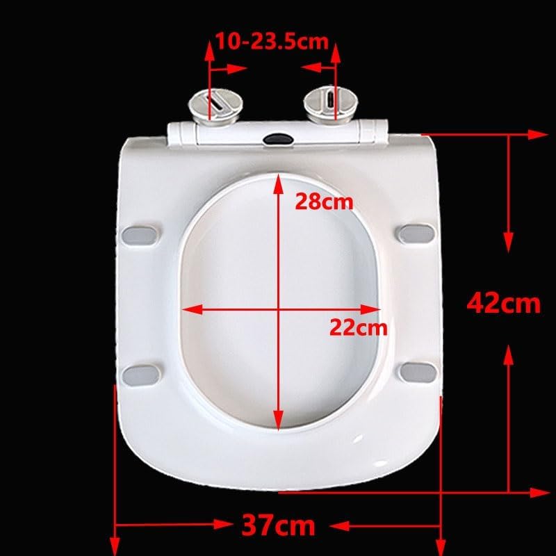 Thickened Toilet Parts Anti Break Seats Slow Down U Shaped Bidet