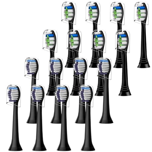 Brossettes de rechange compatibles Philips Sonicare lot de 16 têtes blanchiment et précision