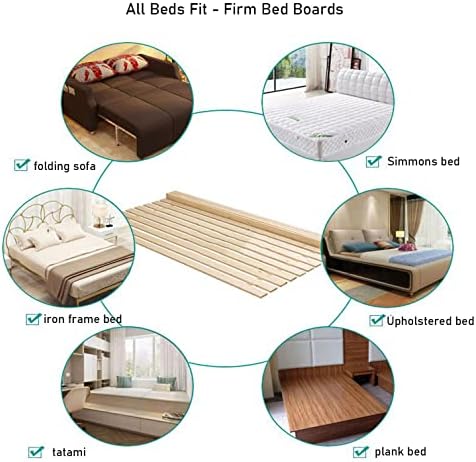Solid Wood Bed Board Bed Slats, Portable Folding Bed,Solid Pine Wood Frame with Heavy Duty Foldable Mattress Support Slats Custom Size (W70xL200cm) (W80xL150cm(32x59in))