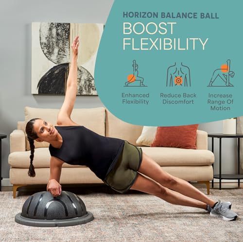 Lifepro Half Balance Ball Trainer - Stability Ball for Exercise, Full-Body Workouts, Home Gym, and Physical Therapy - Non-Slip Equipment for Balance Training2