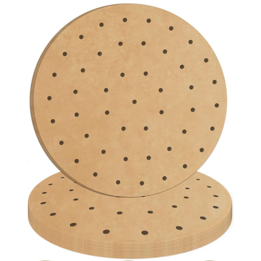 TopavatopParchment Patty Paper Rounds ورقة باتي, Burger Patty Paper Use for Baking Small Cakes, Separating Frozen Patty, Toaster Oven, Tortilla Press(5inch-500Pcs)