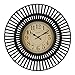 La Crosse Technology 404-3051 20 Inch Covington Quartz Wall Clock, Black