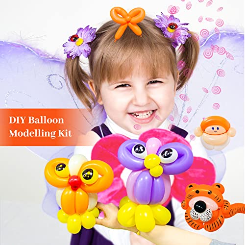 260 Balloons 100 pcs: Skinny Silver Balloons for Wedding, Birthday Parties - Thumbnail 5