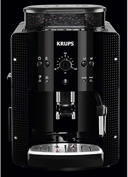 Krups EA 810B coffee maker - coffee makers (freestanding, Fully-auto, Espresso machine, Coffee beans, Cappuccino, Espresso, Black)