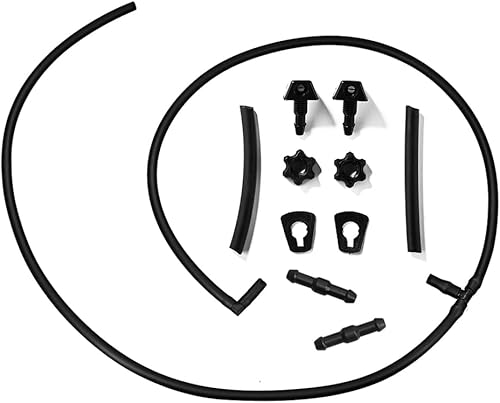 3F1Z-17A605-AA Kit de manguera de lavado de parabrisas delantero y boquillas de chorro para Mercury Sable 1996-2005 Ford Taurus 1996-2007, 3F1Z-17A605-AA Kit de manguera de lavado de parabrisas delantero y boquillas de chorro para Mercury Sable 1996-2005 Ford Taurus 1996-2007,