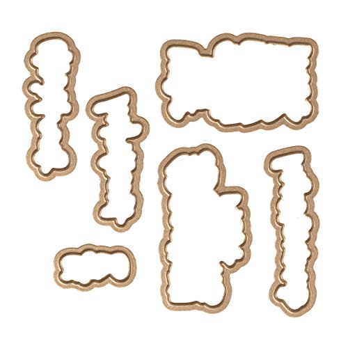 Spellbinders Fancy Stamp and Die Set, Metal, Multi-Colour, 20.2 x 14.6 x 0.7 cm - Image 4