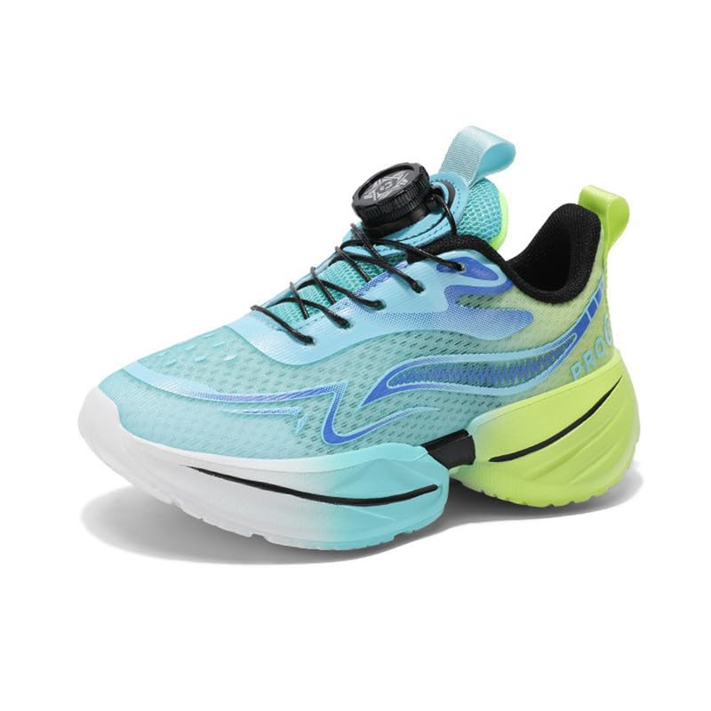 Mooyii Kinderschuhe mit Drehknopfe Unisex Kinder Sneakers...