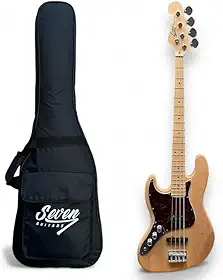 Contrabaixo Jazz Bass Seven Canhoto Sjb-47 LH NT 4c C/Bag