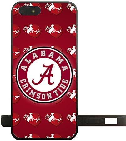 NCAA Alabama Crimson Tide (Roll Tide) College Football Custom Shockproof Rubber Case By S and S Accessories(TM) for iPhone 5C