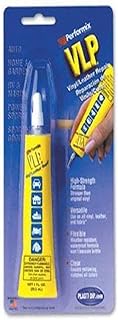 Plasti Dip VLP Clear Vinyl Repair – 1oz Tube (61Z09) – Flexible Adhesive Sealant for Vinyl & Leather Repair – Transparent Finish