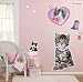 BirthdayExpress Rachael Hale Glamour Cats Room Decor - Giant Wall Decals