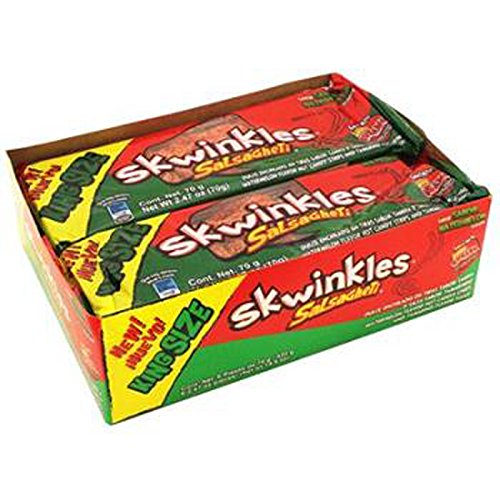 Lucas Skwinkles Salsagheti Watermelon - King Size, 6 Count (SUGAR CANDY - ETHNIC)