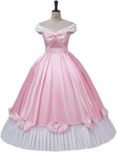 Miniatura 2 de Disfraz de princesa rosa para mujer, vestido de princesa