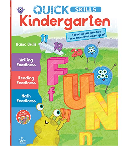 Quick Skills Kindergarten Workbook