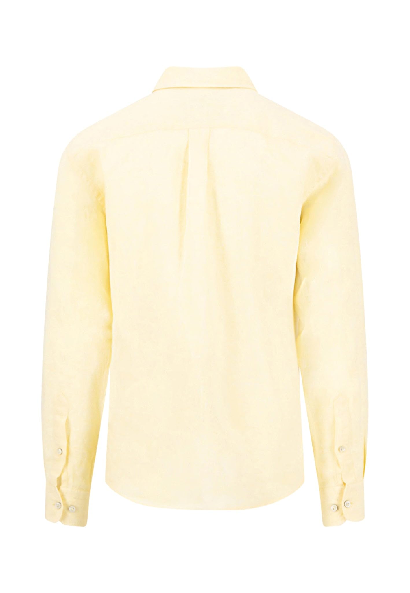 FYNCH-HATTON Hemd aus Leinen mit Button-Down-Kragen und Brusttasche