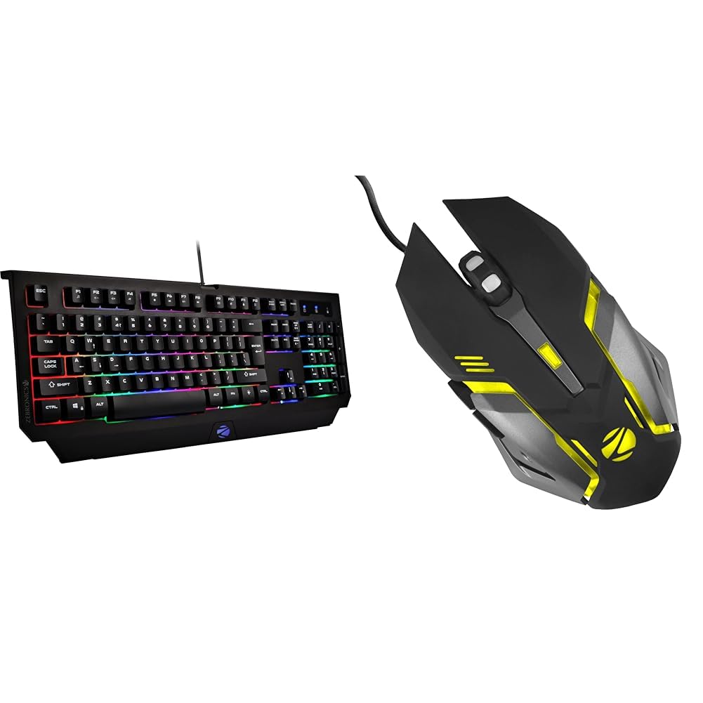 ZEBRONICS Zeb-Transformer K2 Gaming USB Keyboard, 104 Keys, Multicolor LED Laser Keycaps (Gold Plated US) (B0BNVZQXWP) Amazon Price History, Amazon Price Tracker