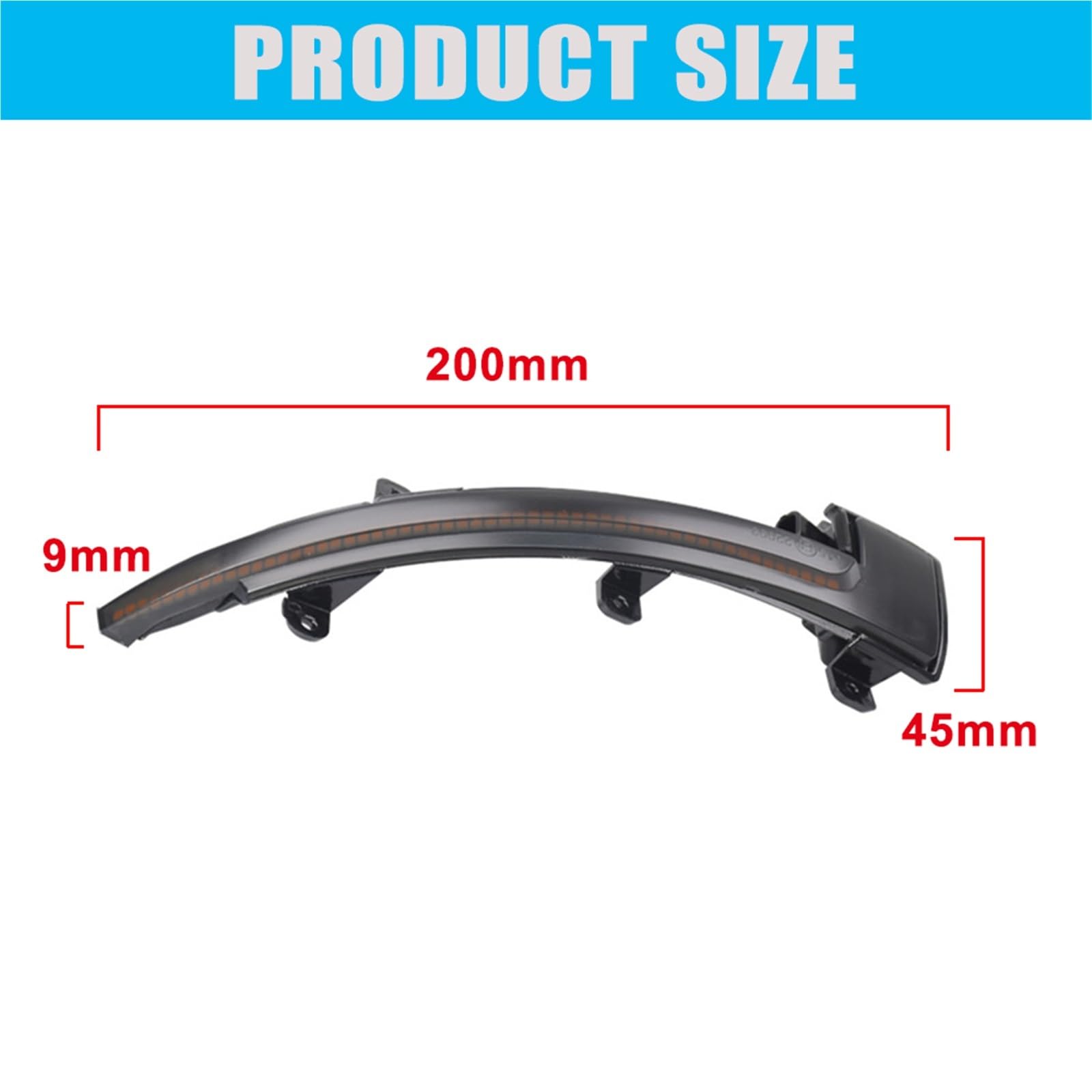 Indicatore Di Direzione Dinamico Per Specchietto Laterale Per Audi TT TTS MK2 8J 2007-2014 TTRS R8