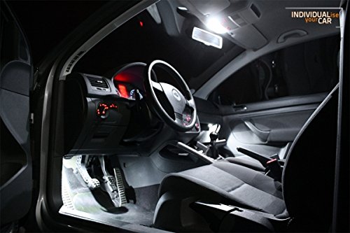 Innenraumbeleuchtung SET für Golf 5 5-Türer - Pure-White Reinweiß