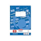 Herlitz 415588 Vokabelheft A5, 32 Blatt, Lineatur 53, FSC Mix, 5 Stück