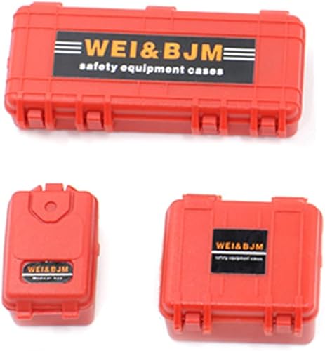 Miniatura 7 de 1/24 1/18 RC Crawler Accesorios Decoración Extintor de incendios Tambor de aceite Equipaje Mochila pequeña para 1/18 TRX4M 1/24 Axial SCX24