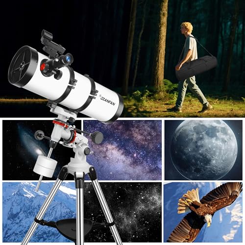 image for Dianfan Telescope 150EQ Astronomical Professional Telescope for Adults