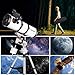Telescope 150EQ Astronomical Professional Telescope for Adults High Powered, Reflector Manual Equatorial Telescopes for Beginners.Comes with Phone Adapter, Stainless Tripod & Filter and Carrying Bag