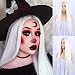 K'ryssma Synthetic Lace Front Blonde Wigs Half Hand Tied for White Women Heat Resistant Fiber Hair Silk Straight Wig 22 Inches