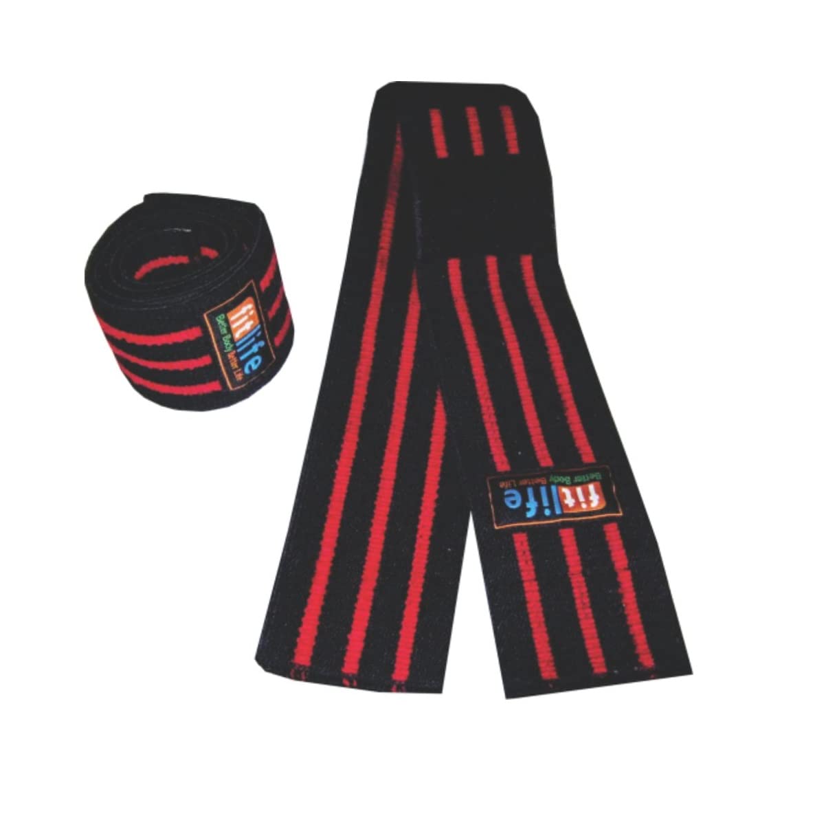 USI 3 LINE - Gomitiere, colore: Nero/Rosso