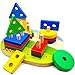 Puzzle Bois 1 2 3 4 Ans, Jouet en Bois Montessori Enfant de Développement Éducatif pour Bébés, Géométriques Forme Stack Tri et Reconnaissance Couleurs, Puzzle en Bois pour Préscolaire Garcon Fille