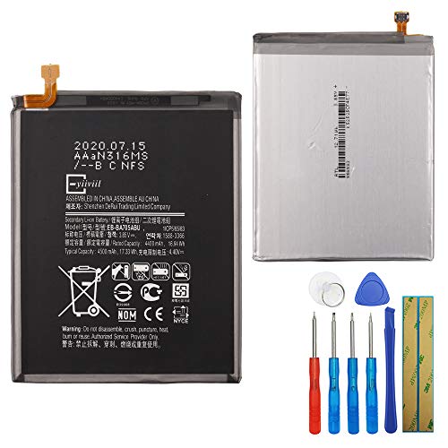 E-yiiviil Batería EB-BA705ABU compatible con Samsung Galaxy A70 A705F GH82-19746A con herramientas Cover